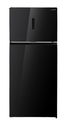 Craft Refrigerator CR-600GB 600 Liters Black Glass