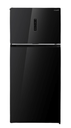 Craft Refrigerator CR-600GB 600 Liters Black Glass