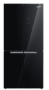 CRAFT Refrigerator CR-627GB 4 Door 550 Liters Black Glass