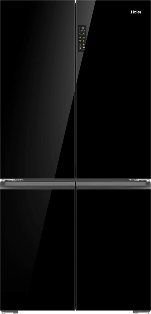 Haier Refrigerator 4 Doors HRF-825FB 681 Liters Black Glass