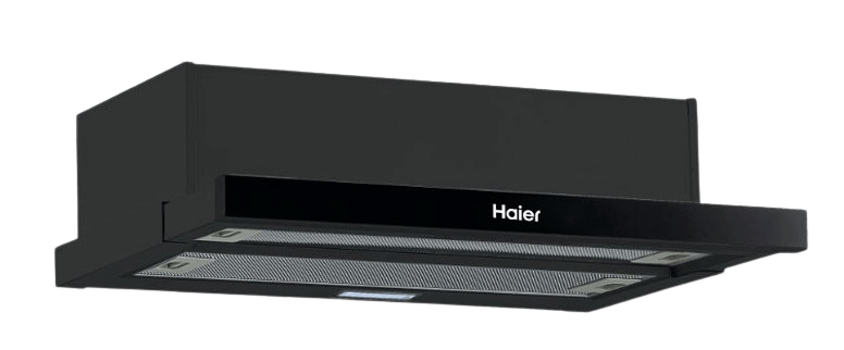 شفاط هاير مدمج 60 سم اسود HCH-P160S4MB