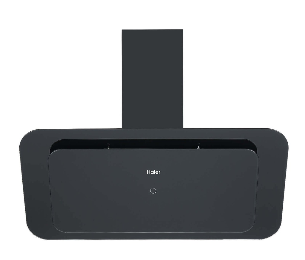 Haier Hood with Chimney HCH-D590T7GB 90cm Black Glass