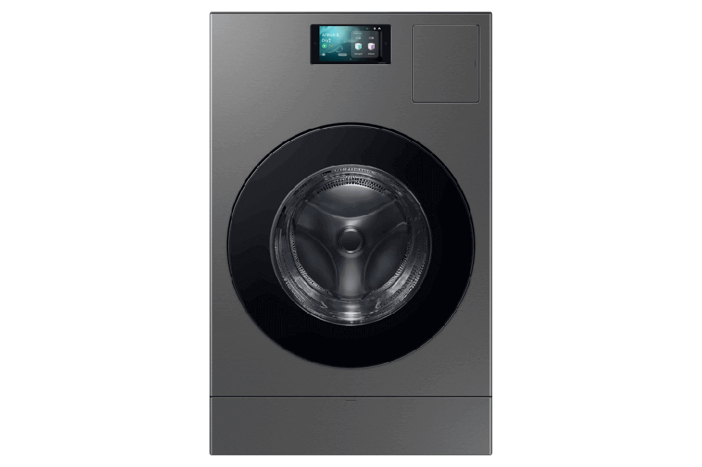 غسالة مع نشافة سامسونج 18/11 كيلو ستانلس WD18DB8995BZT2