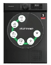Bompani Dryer BOM-D1053BL Heat Pump 10kg Black