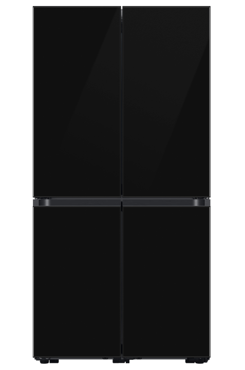 Samsung Refrigerator 4 Doors RM70F63REBML 648 Liters Black Glass