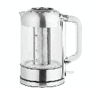 Crest Electric Kettle CR-5312 1.7L Glass Stainless with Strainer