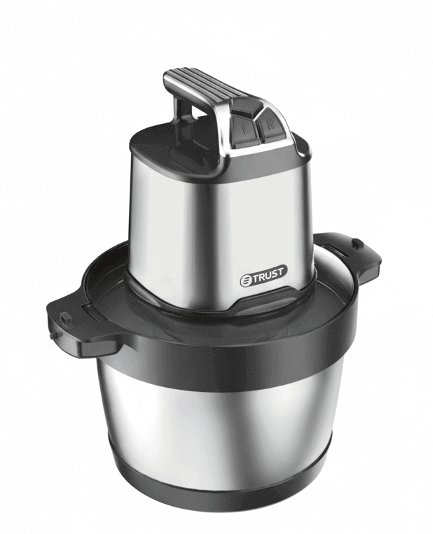 Trust Vegetable Chopper 210-06520 1000Watt 6Liters 3Functions Stainless