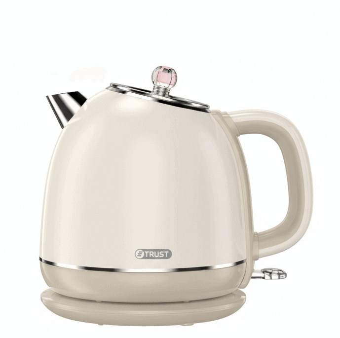 Trust Electric Kettle CRYSTAL 210-01235 1.8L Beige