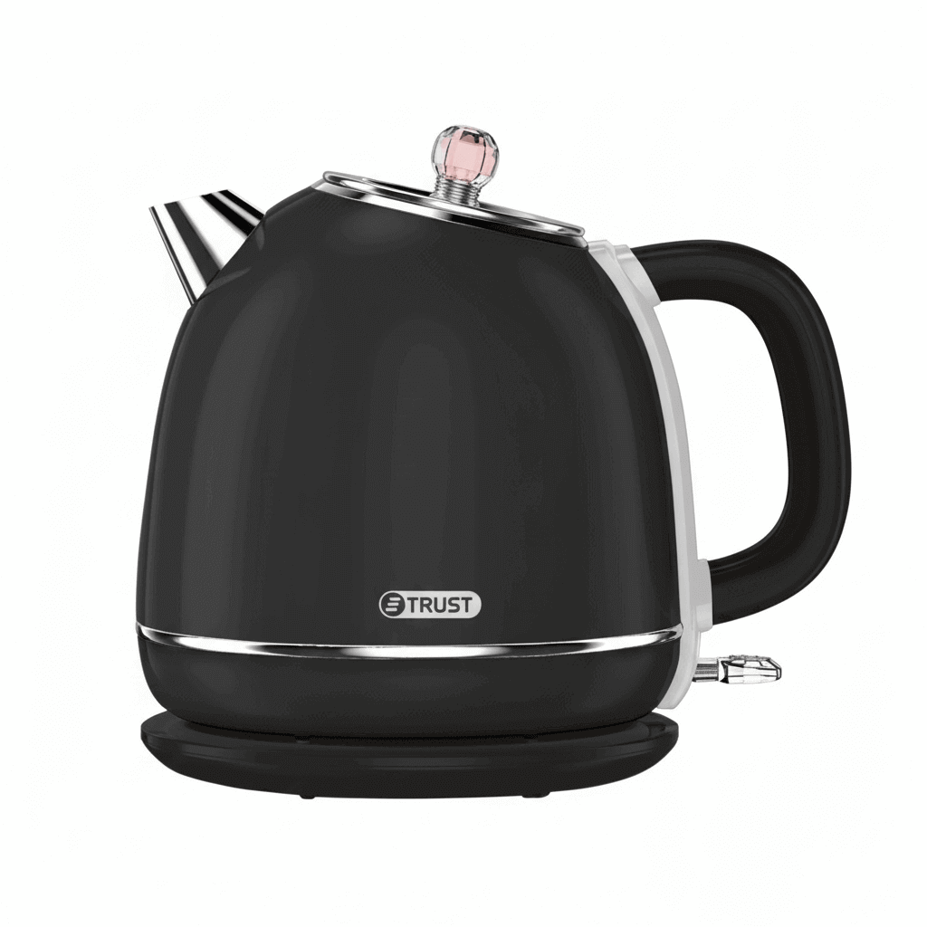 Trust Electric Kettle CRYSTAL 210-01238 1.8L Black