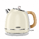 Trust Electric Kettle CRYSTAL 210-01239 1.8L Beige Wooden Handle