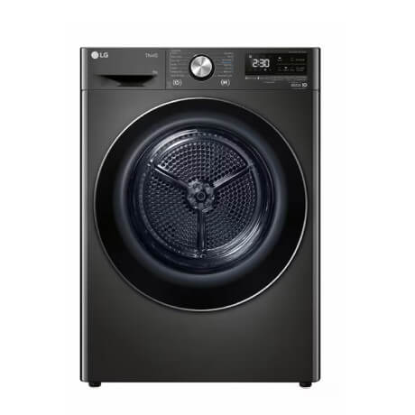 LG Dryer VH2-B9B Heat Pump 9kg Dark Stainless