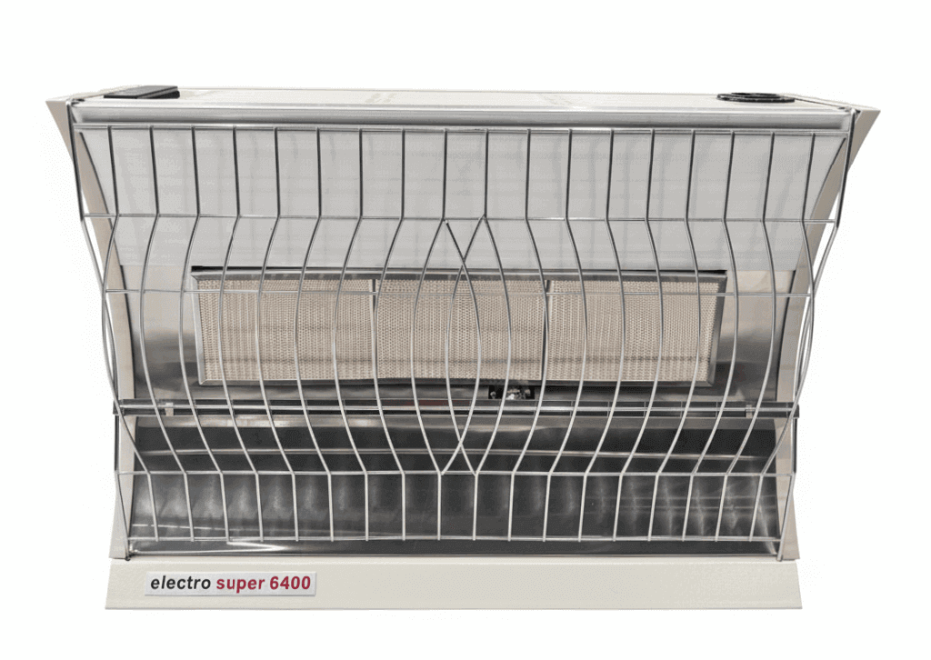 Electro Gas Heater Super 6400 SN-204A 3Burner
