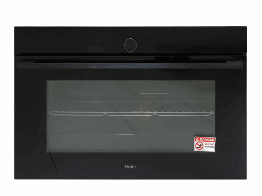 فرن هاير بلت ان 90 سم زجاج اسود HOX-F6NAN2GB
