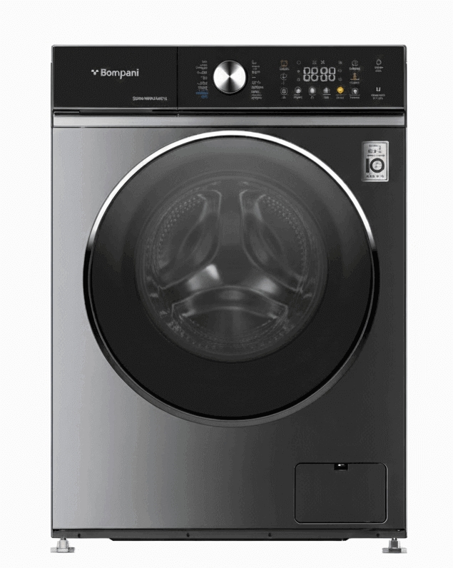 غسالة بمباني 10 كيلو ستانلس BOM-WM1046IX