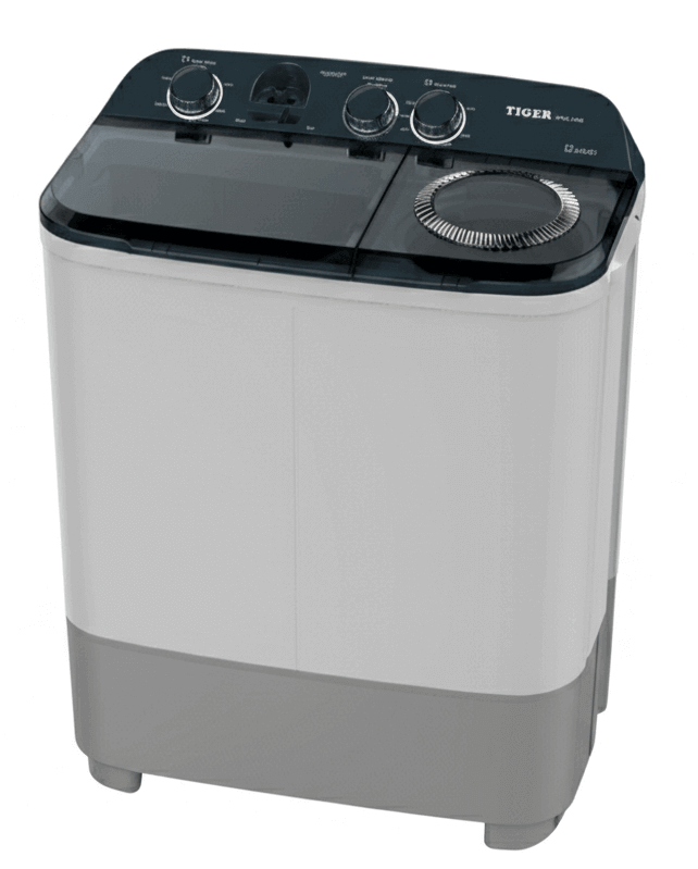 غسالة تايجر حوضين 14 كيلو XP90-5006