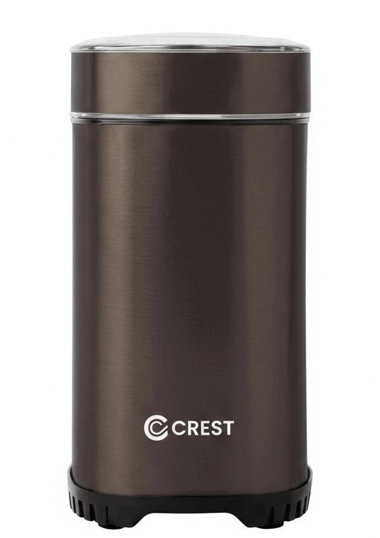 Crest Coffee Grinder CR-5272 150Watt Dark Stainless