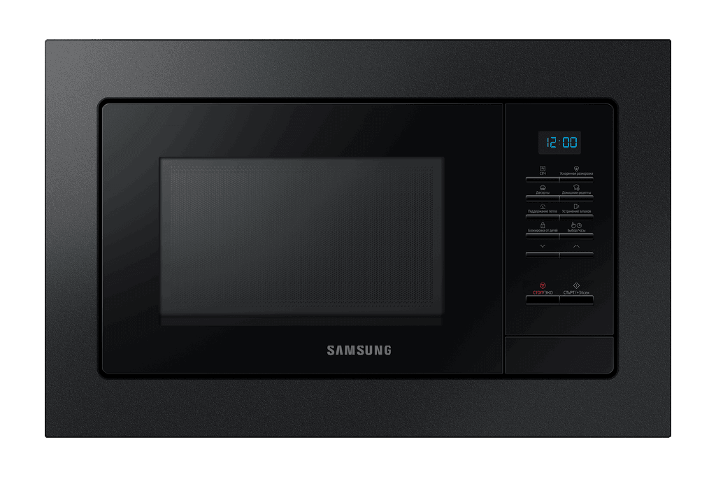 Samsung Built-in Microwave MS23A7013AB/LI 23Liter Black Glass
