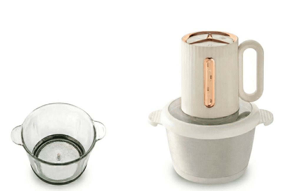 Crest Vegetable Chopper CR-5266 300Watt Glass 2Liters Stainless 3Liters Multifunctional