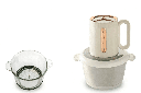 Crest Vegetable Chopper CR-5266 300Watt Glass 2Liters Stainless 3Liters Multifunctional