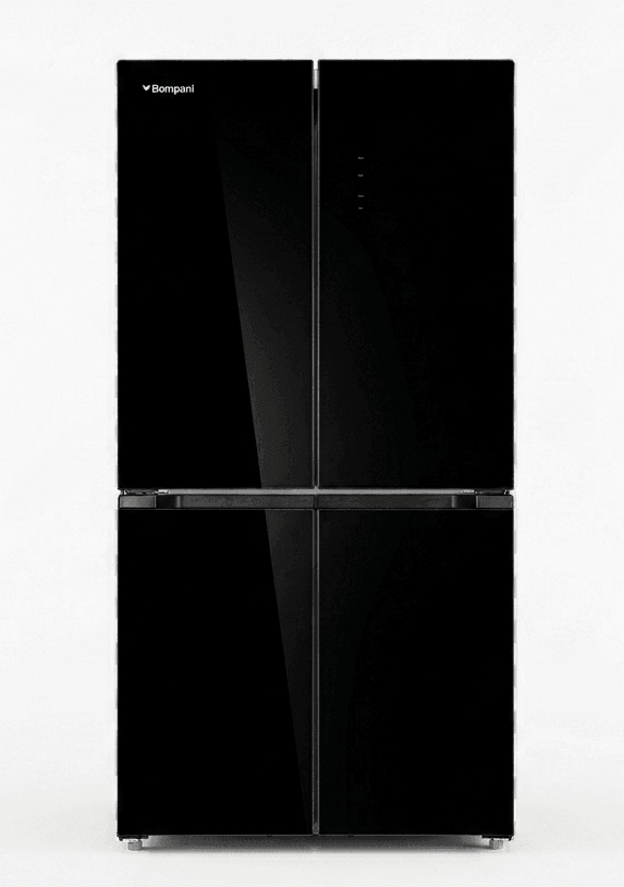 Bompani Refrigerator BOM-631 FB 4 Doors 616 Liters Black Glass