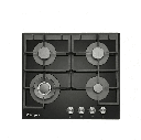 طباخ غاز بمباني بلت ان 60 سم زجاج اسود BOM-60 GLS BLK