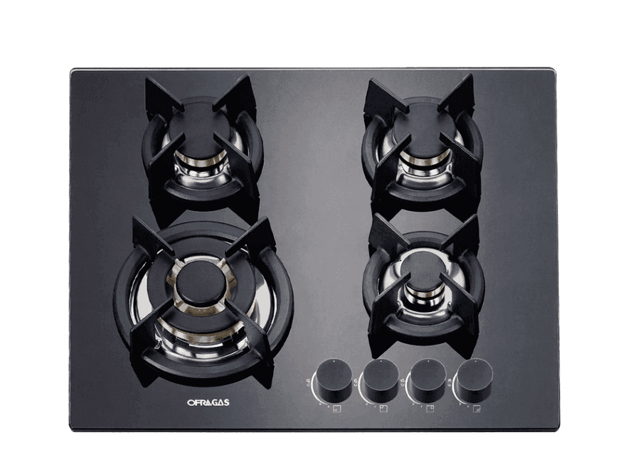 Ofragas Built-in Gas Hobs OF-640 60cm Black Glass