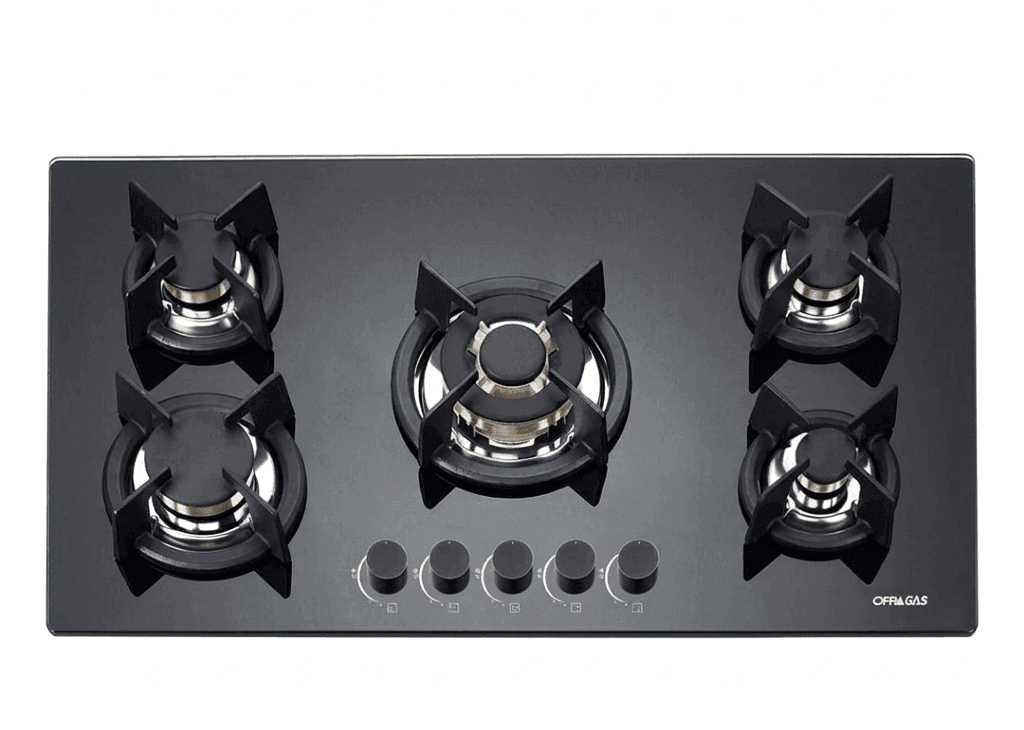 Ofragas Built-in Gas Hobs OF-950 90cm Black Glass