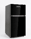 Gold Vision Refrigerator GV-0073 88 Liters Black Glass