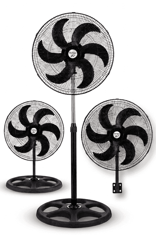 Goldvision Fan GV-4084-C 20 Inch 100 Watt 3 Speed ​​6 Butterflies