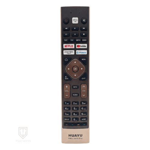 Haier TV Remote HUAYU RM-L1656 Pro