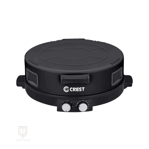 فرن خبز كرست 45 سم 2600 واط اسود CR-5335