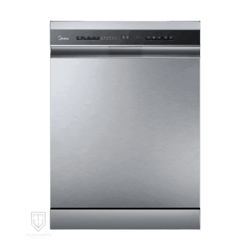 Midea Dishwasher WQP14-W7633D 7Programs Stainless