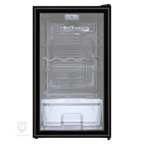 Gold Vision Refrigerator GV-0025 93Liters Glass