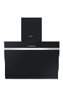Simfer Hood with Chimney SMF-ADC8614BLK-GLS 60cm Black Glass