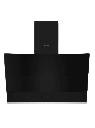 Simfer Hood with Chimney SMF-ADC8978BLK-GLS 90cm Black Glass