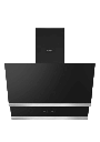 شفاط سيمفير مع مدخنة 60 سم زجاج اسود SMF-ADC8658BLK-GLS