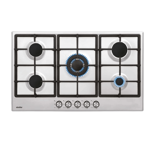 Simfer Built-in Gas Hobs SMF-ADC 95 IX 90cm Stainless Steel