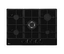 طباخ غاز هاير بلت ان 70 سم زجاج اسود HOB-775B