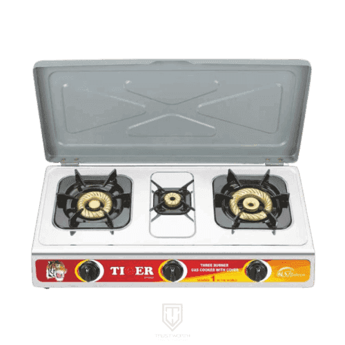 Tiger Gas Cooker TT900 3 Copper Stoves Stainless Steel