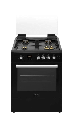 Simfer Gas Oven SMF-ADC6060 Q-BL Digital Copper Burners 60cm Black