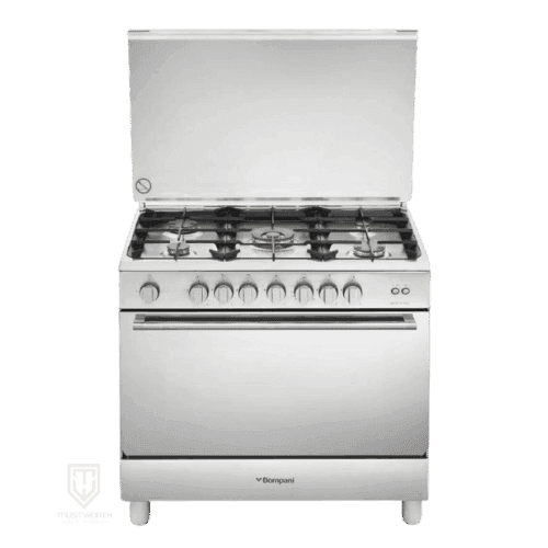 فرن غاز بمباني مواقد نحاسية 90 سم ستانلس BO693LZ/L
