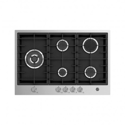 [2400001] FG Built-in Gas Hobs FG-77TS 75cm Stainless Steel &amp; Black