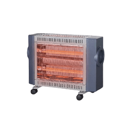 [18100034] Crest Electric Heater CR-5081 Silver 1800 Watt