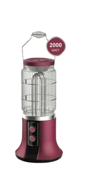 [7800002] Euro Vision Electric Heater W-HCB1925 Circular 2000Watt