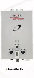 [7700008] Tiger Gas Water Heater JSD24-6HD 6Liter Silver