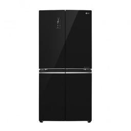 [100041] LG Refrigerator GR-608BEDID 4 Doors 545 Liters Black Glass