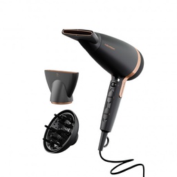 [3300001] Grundig Hair Dryer HD 8080 Black &amp; Gold 2300Watt