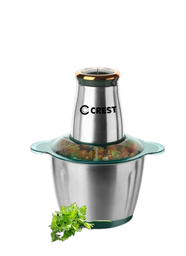 [18100042] Crest Vegetable Chopper CR-5040 250Watt 3Liters Stainless