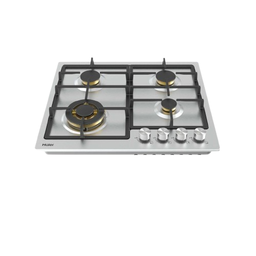 [6500086] Haier Built-in Gas Hobs HOB-765SST1 60cm Copper Burners Stainless