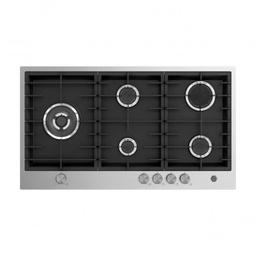 [2400003] FG Built-in Gas Hobs FG-92TS 90cm Stainless Steel &amp; Black